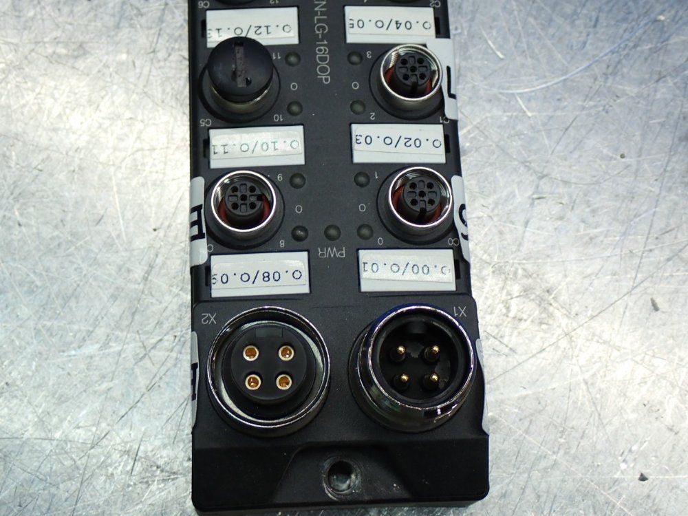 Turck Multiprotocol Integrated Switch Block I/o Module - Tben-lg-16dop