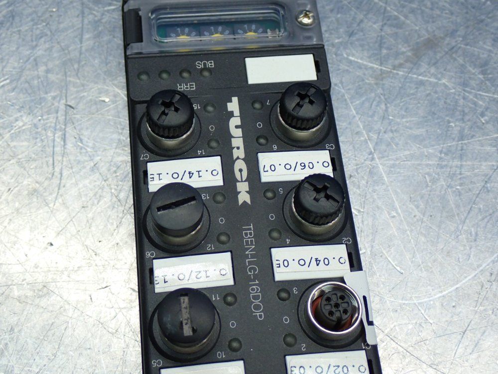 Turck Multiprotocol Integrated Switch Block I/o Module - Tben-lg-16dop