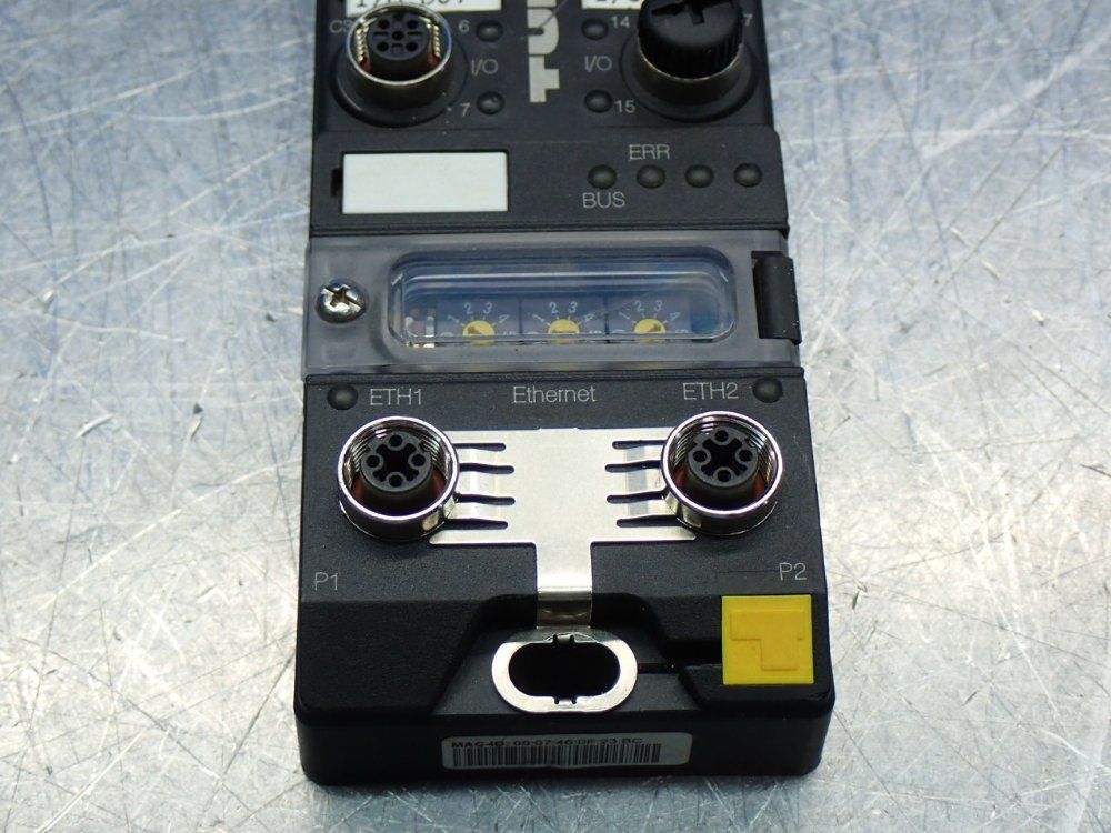 Turck 10/100 Mbps Multiprotocol Integrated Switch Block I/o Module - Tben-lg-16dxp