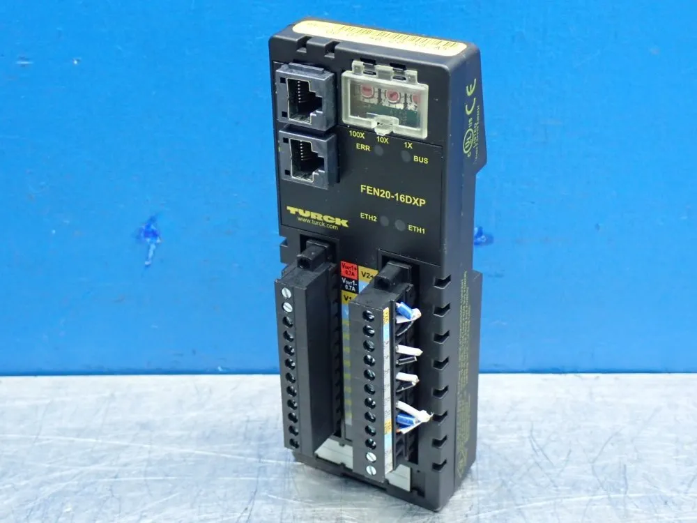 Turck Profinet Integrated Ethernet Switch Ethernet I/o Station - Fen20-16dxp
