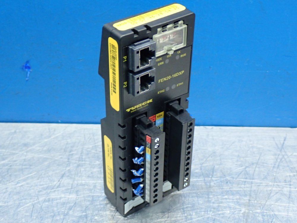 Turck Profinet Integrated Ethernet Switch Ethernet I/o Station - Fen20-16dxp