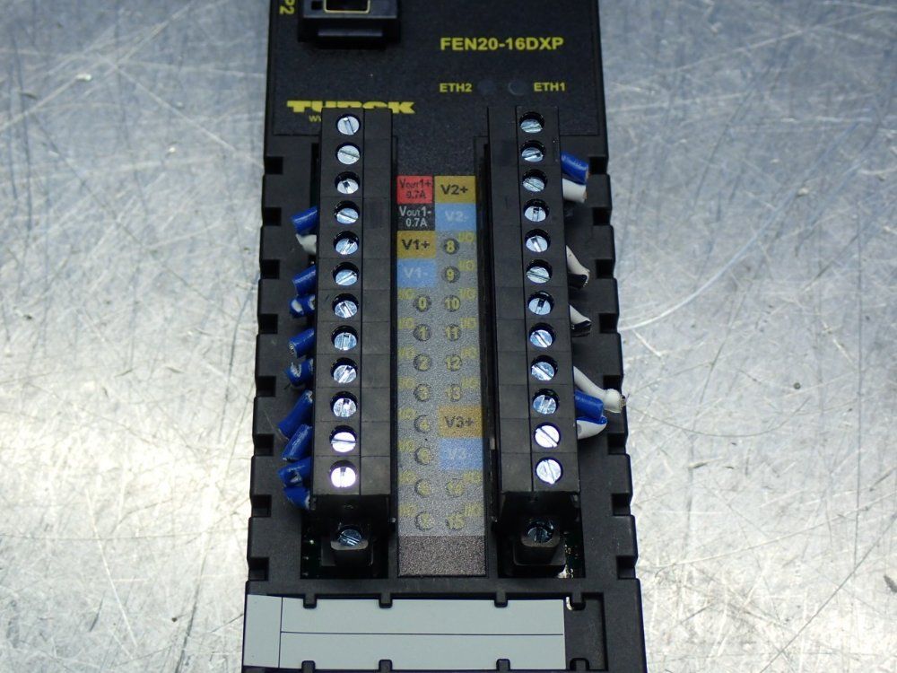 Turck Profinet Integrated Ethernet Switch Ethernet I/o Station - Fen20-16dxp