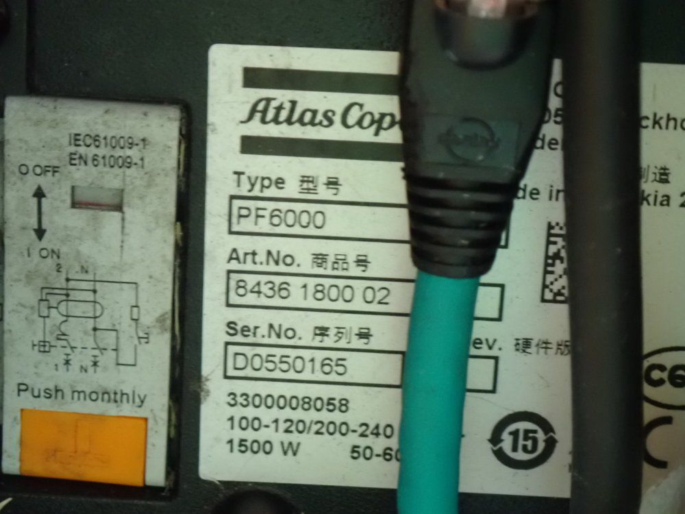Atlas Copco Power Focus 6000 Electric Tightening Controller - 8436180002