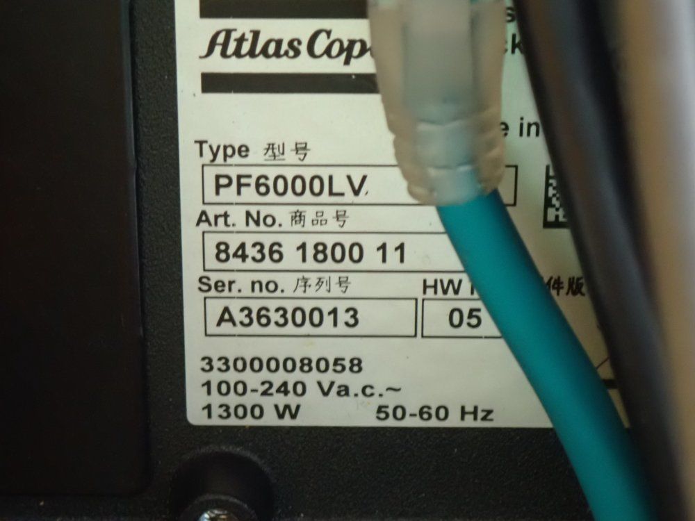Atlas Copco Power Focus 6000lv Drive Control Controller Unit - 8436180011