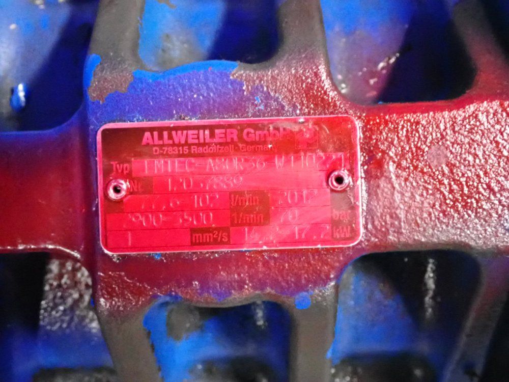 Allweiler Pump - Emtec-a80p36-w110221