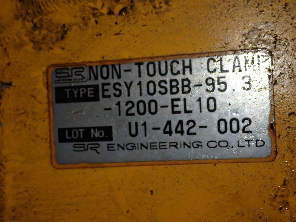 Sr Engineering Company Non-touch Clamp - Esy10sbb-95.3-1200el10
