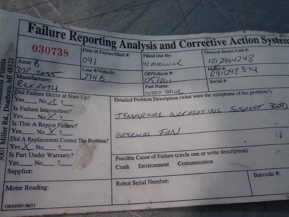 Rexroth Servo Drive Controller - Dkc02.3-040-7-fw