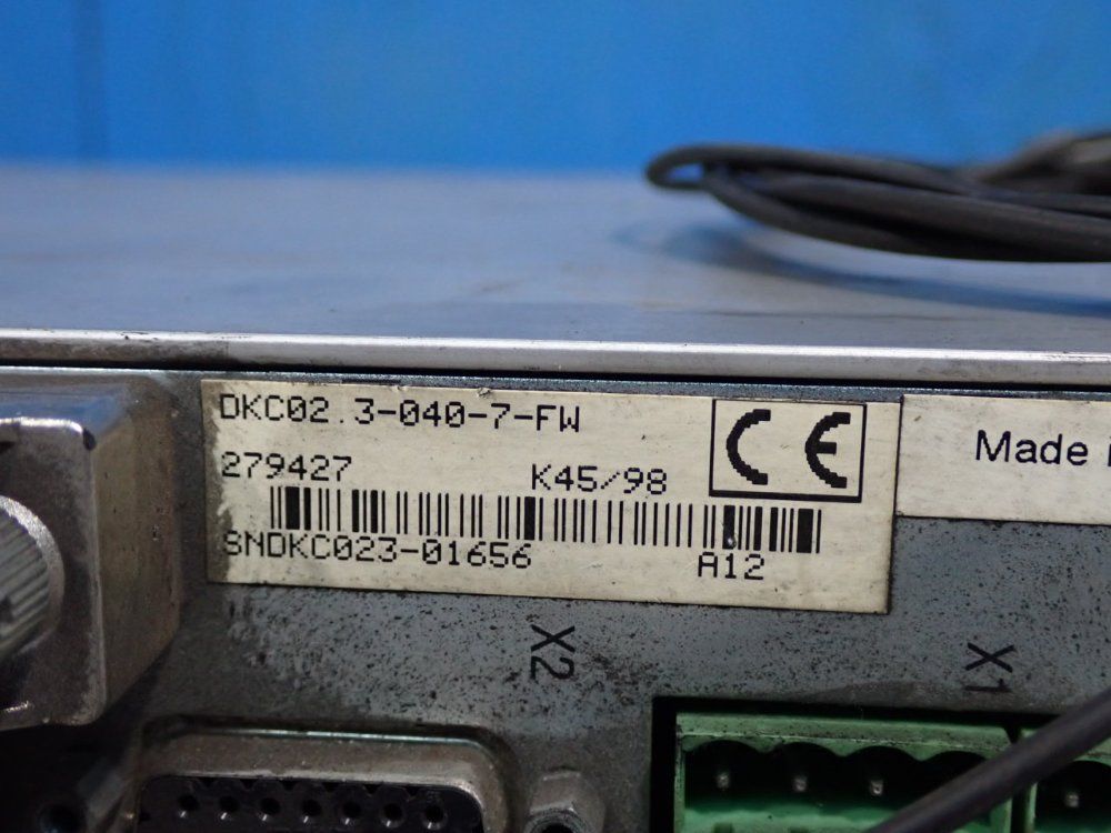 Rexroth Servo Drive Controller - Dkc02.3-040-7-fw