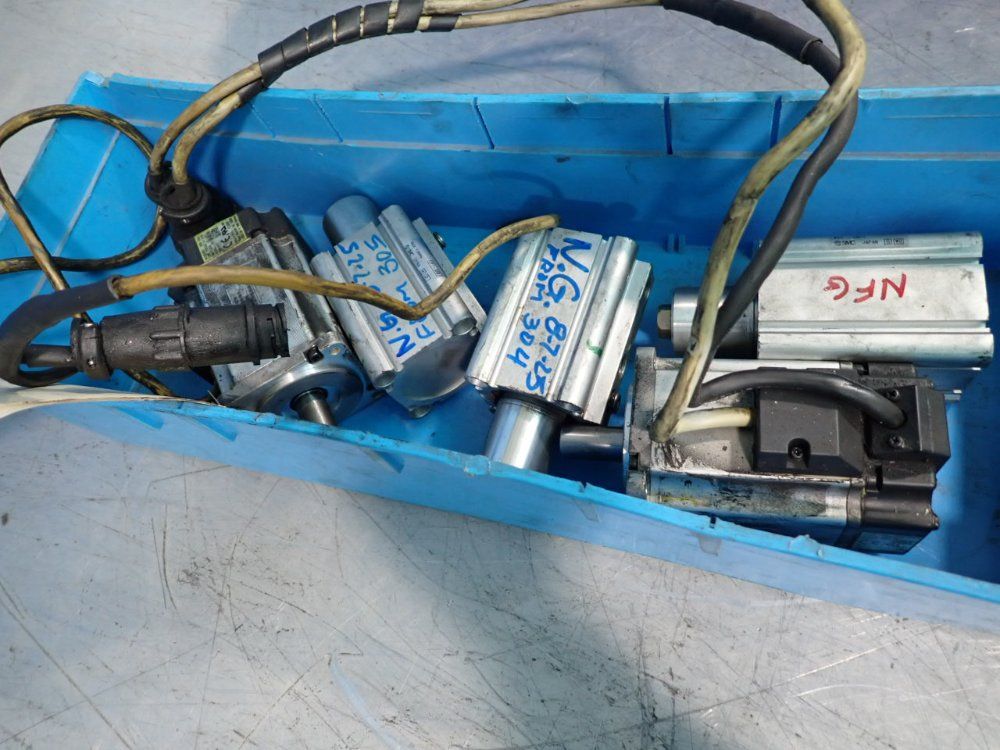 Rexroth, Smc Servo Motor, Pneumatic Rotary Clamp Cylinder - Msm031c-0300-nn-m0-ch0