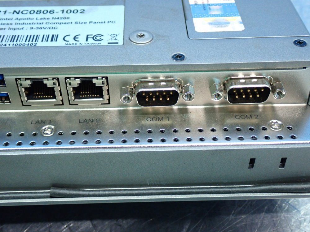 Apollo Lake N4200 Fanless Industrial Panel Pc - 21-nc0806-1002