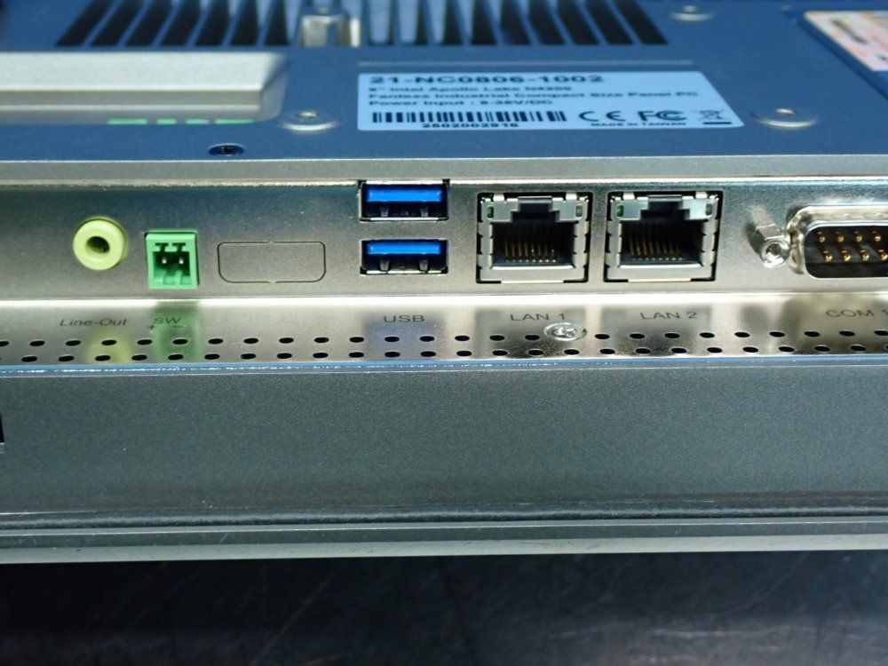 Apollo Lake N4200 Fanless Industrial Panel Pc - 21-nc0806-1002