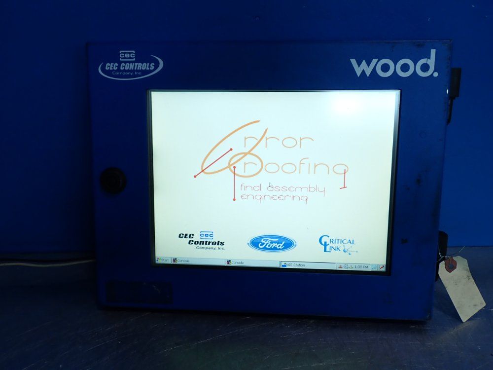 Cec Controls 12.1" Display Operator Panel - Tm121sdg03-00 Blu1-02