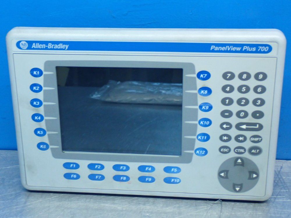 Allen Bradley 6.5 Inch Display Panelview Plus 700 Operator Interface Unit - 2711p-rdk7c
