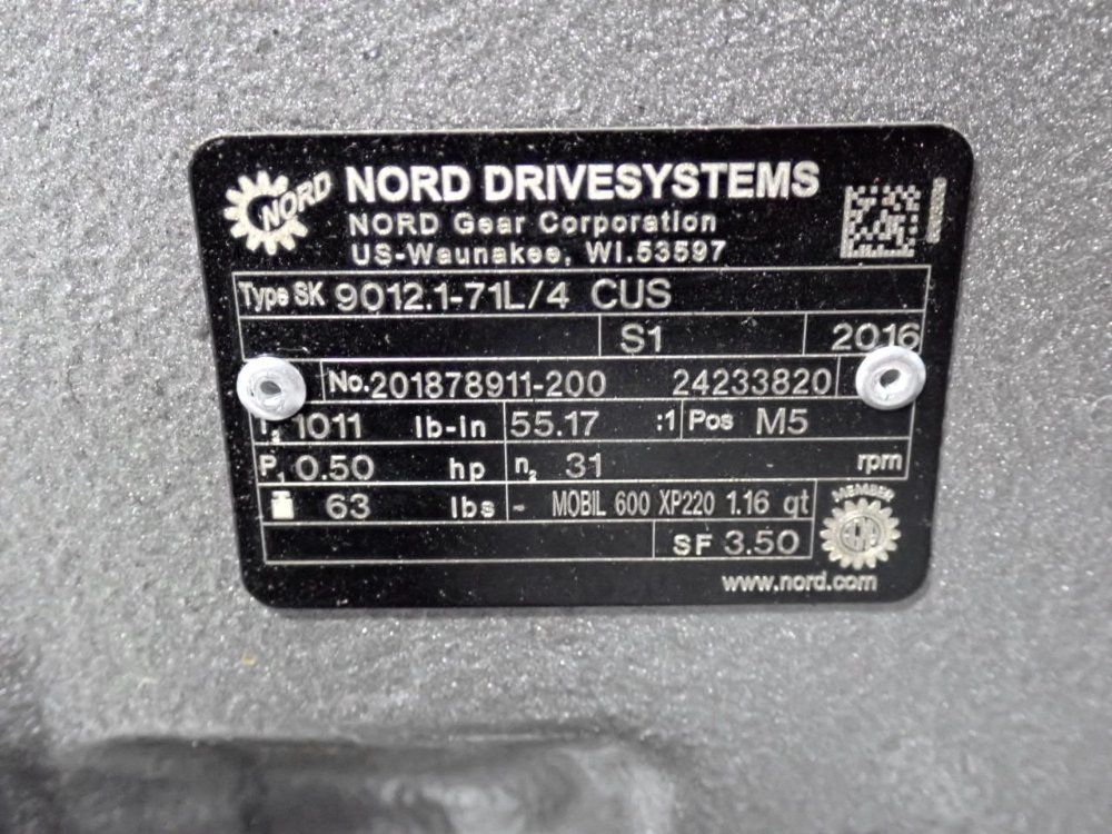 Nord Gear Drive - Sk 9012.1-71l/4 Cus