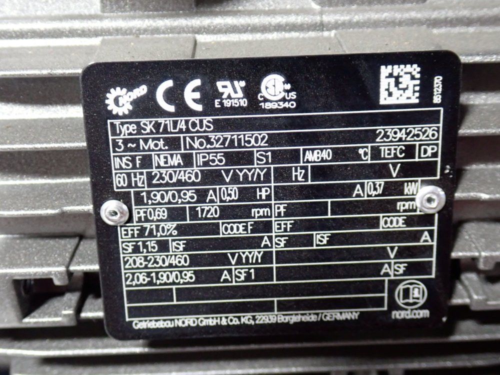 Nord Gear Drive - Sk 9012.1-71l/4 Cus