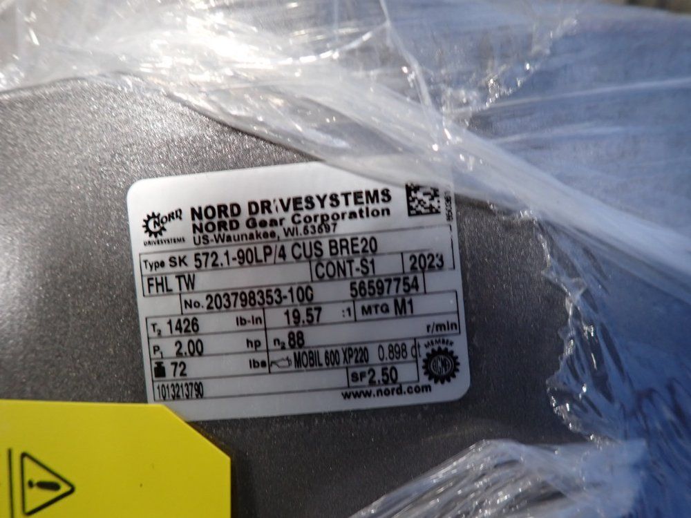 Nord 2 Hp Gear Drive - 572.1 1-90lp/4cus Bre20