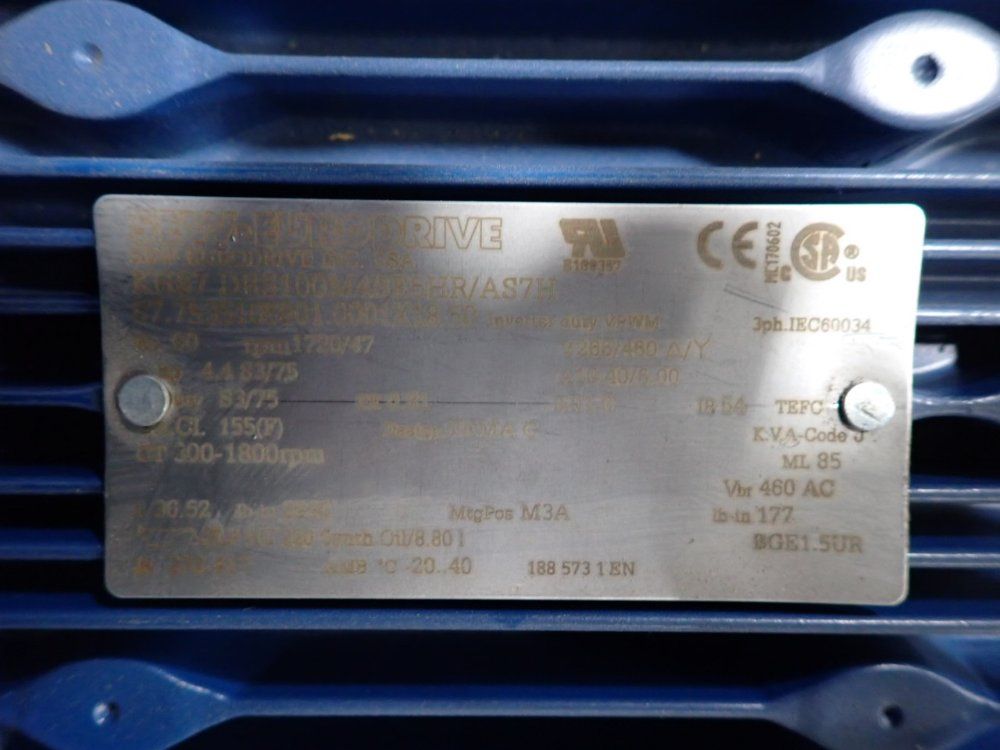 Motion Index Drive - Tmf4000-20-260-rh-cv100-6