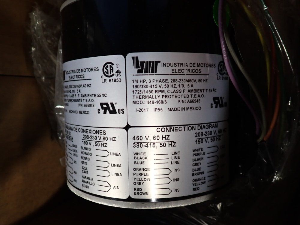 1/4 Hp Motor - 448-46813