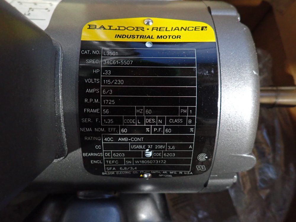 Baldor .33 Hp Motor - L3501