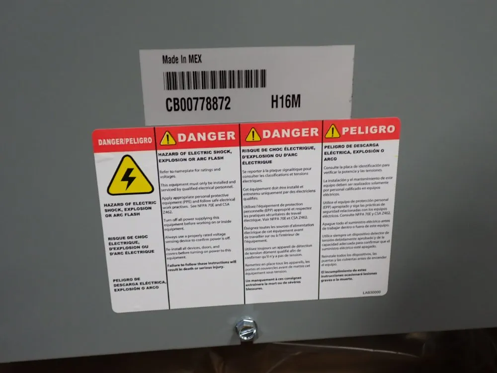 Allen-bradley 27kva Transformer - 1321-3tw027-bb