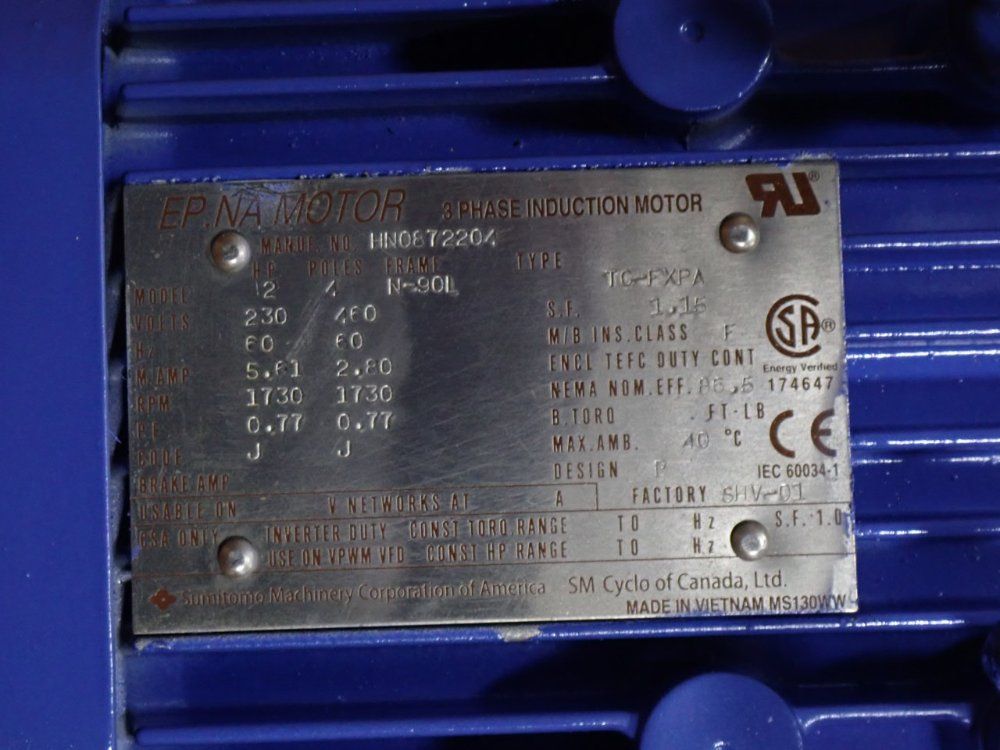 Sumitomo 12 Hp Gear Drive