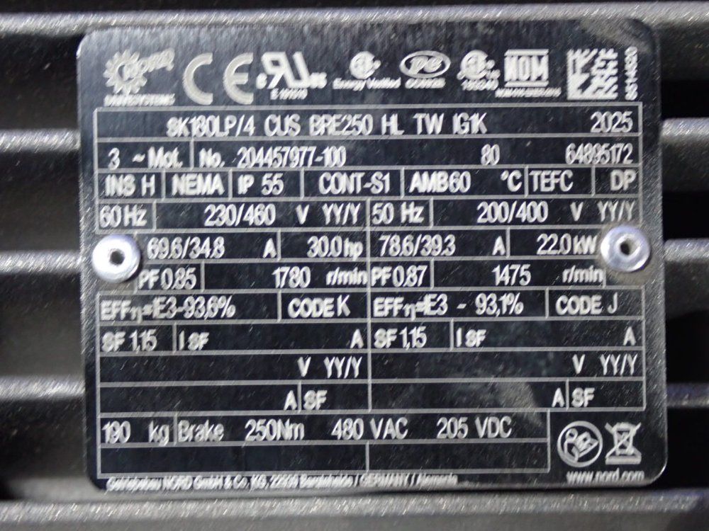 Nord 30 Hp Gear Drive