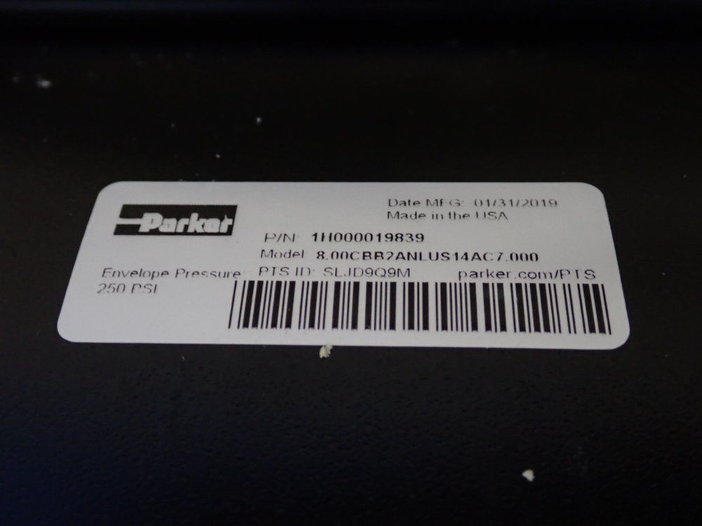 Parker Pneumatic Cylinder - 8.00cbb2anlus14ac7.000