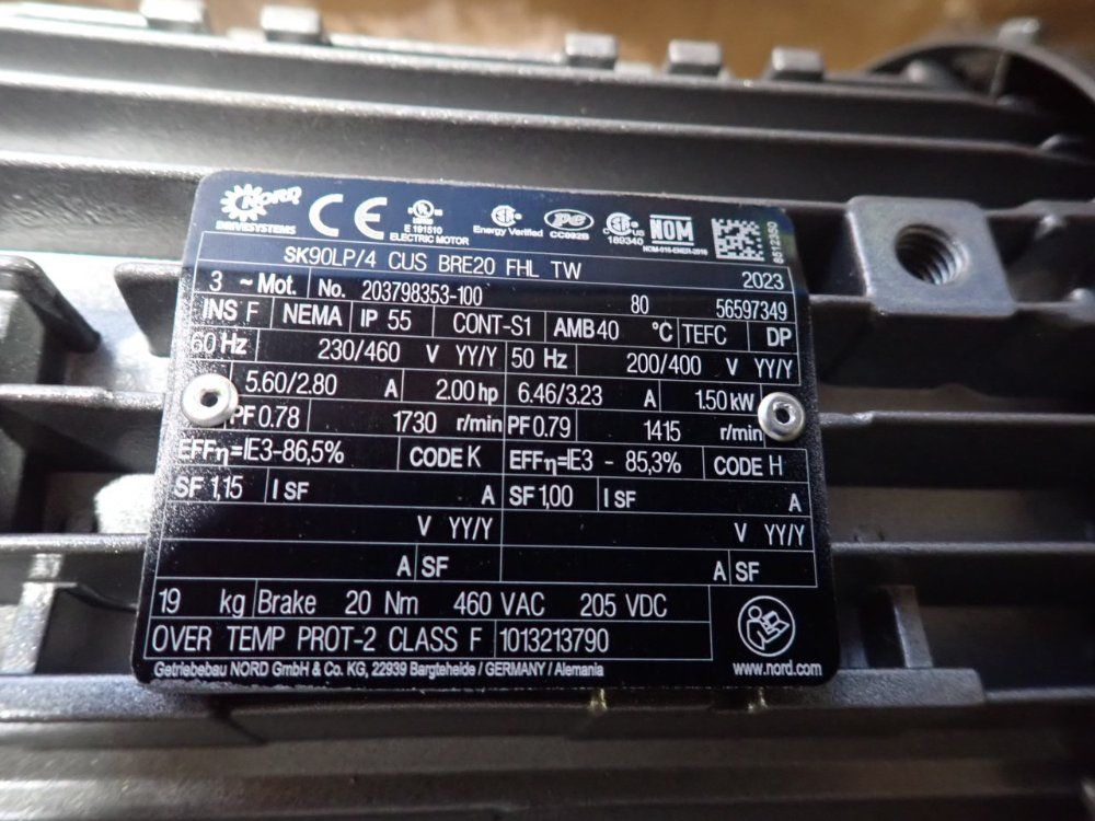 Nord 2 Hp Gear Drive - Sk572.1-90lp/4cusbre20