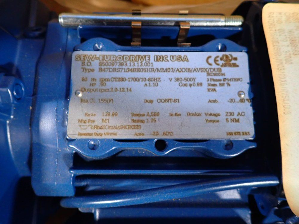 Sew .50 Hp Gear Drive - R47dr57154be05hr/mm03/axx6/au