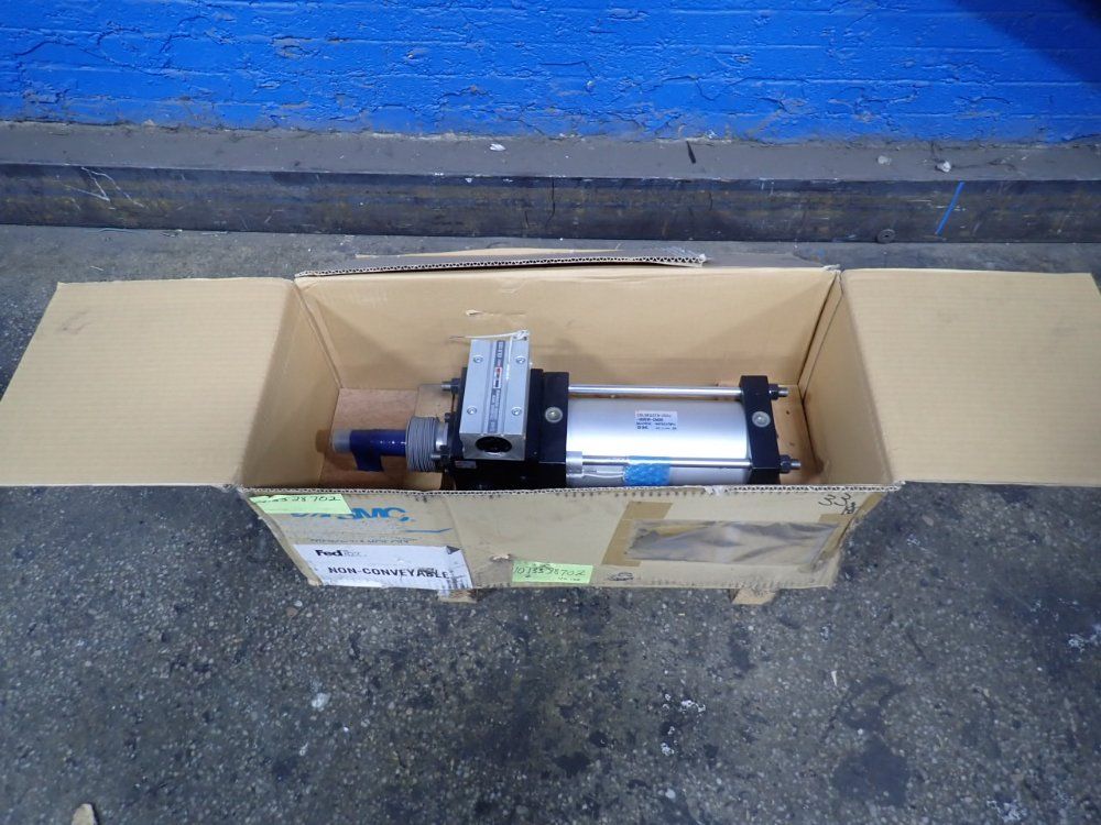 Smc Pneumatic Cylinder W/ Locking Mchanism - Cdlsb125tn-200d-m9bw-dm9b