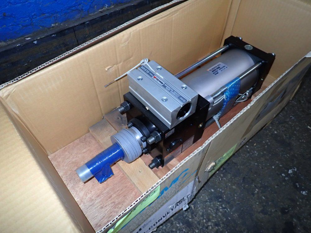 Smc Pneumatic Cylinder W/ Locking Mchanism - Cdlsb125tn-200d-m9bw-dm9b