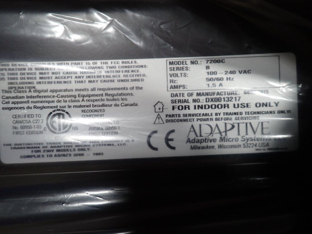 Adaptive Electronic Message Board - 7200c