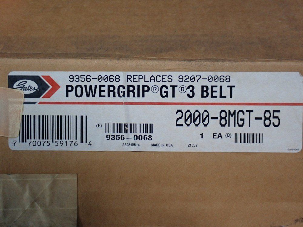 Gates Powergrip Gt3 Belt - 2000-8mgt-85