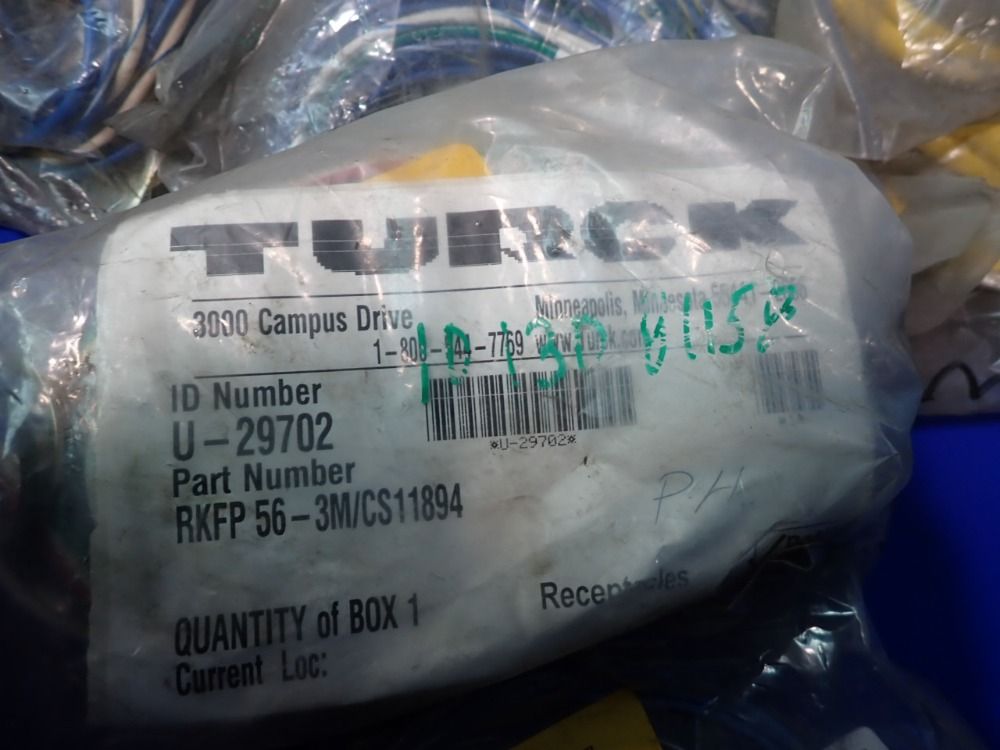 Turck Double-ended Cordset, Sensor Cable,