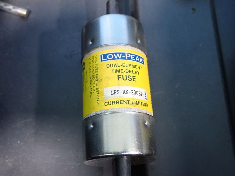 Low-peak, Fusetron, Buss Time-delay Fuse