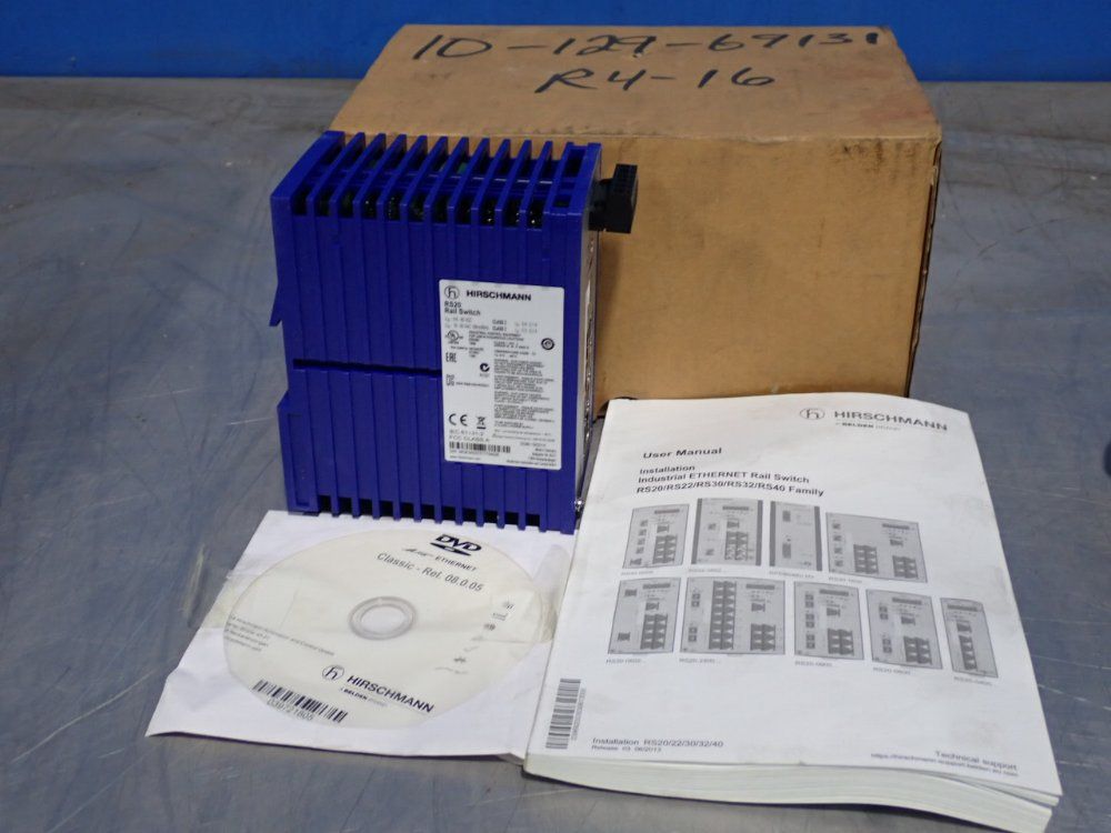 Hirschmann Rail Switch - Rs20-0800t1t1soaphh08.0.06