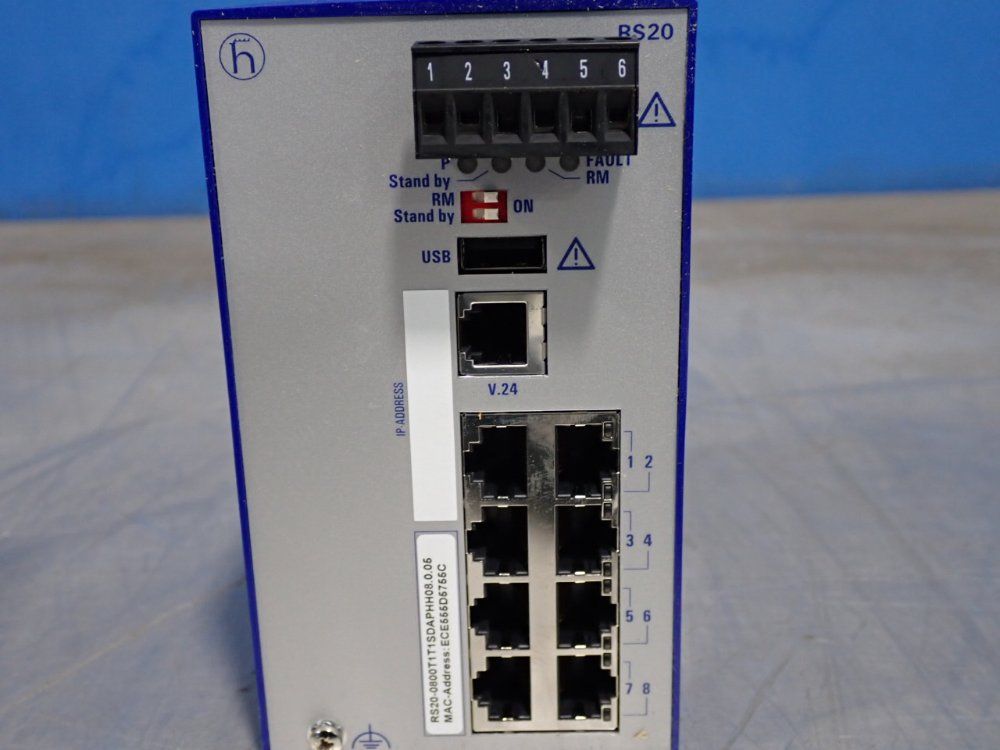 Hirschmann Rail Switch - Rs20-0800t1t1soaphh08.0.06