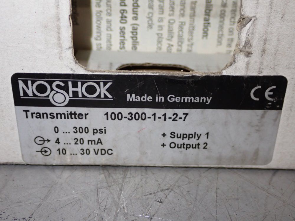 Noshok Transmitter - 100-300-1-1-2-7