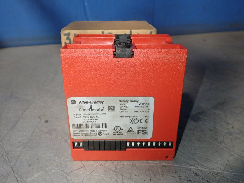 Allen Bradley Safety Relay - Msr122e