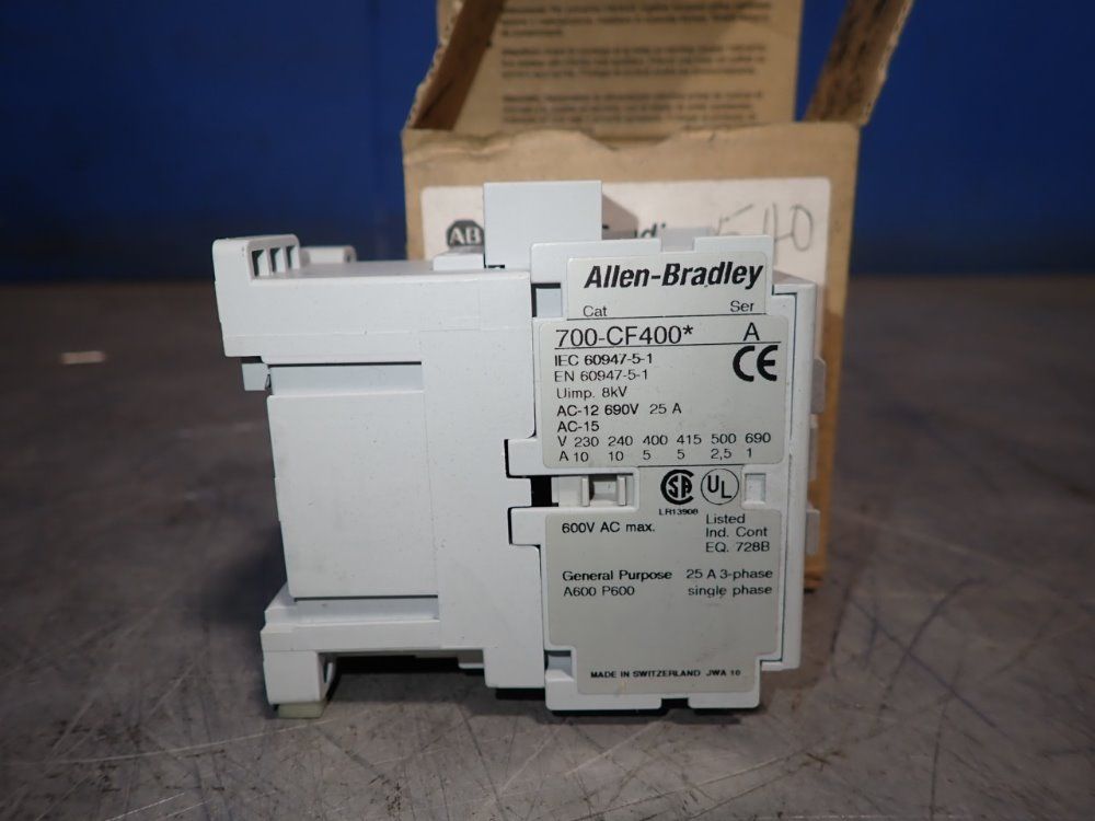 Allen Bradley Control Relay - 700-cf400