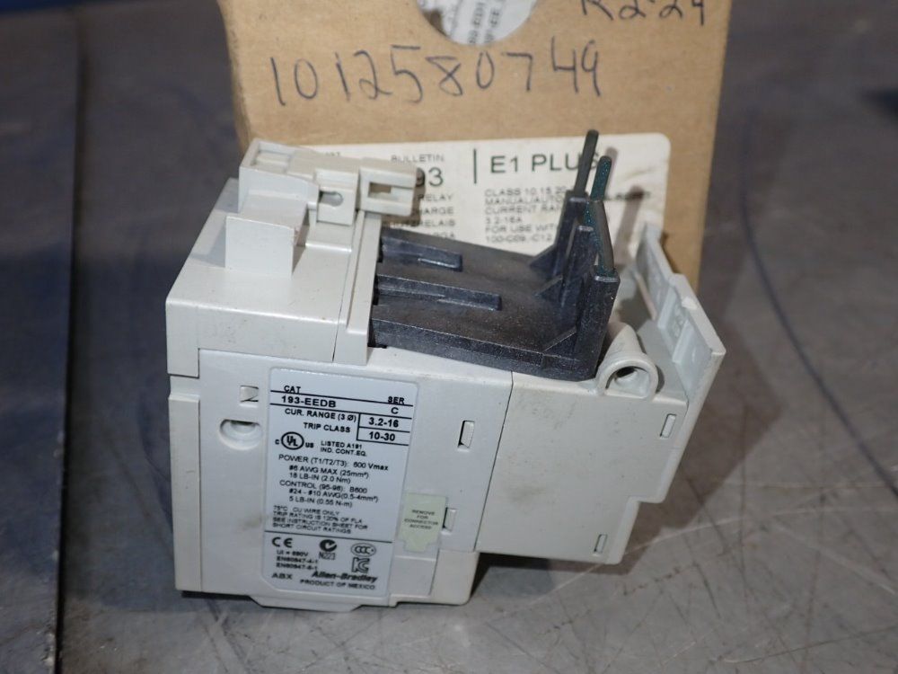 Allen Bradley Overload Relay - 193-eedb