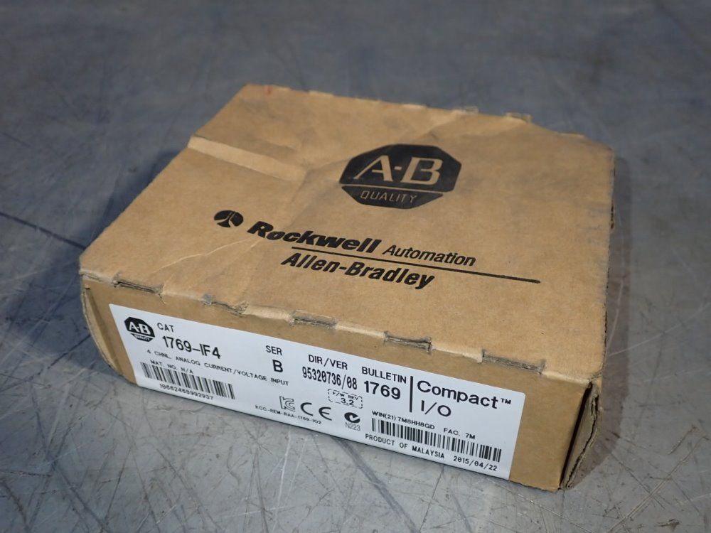 Allen Bradley Analog Current/voltage Input - 1769-if4