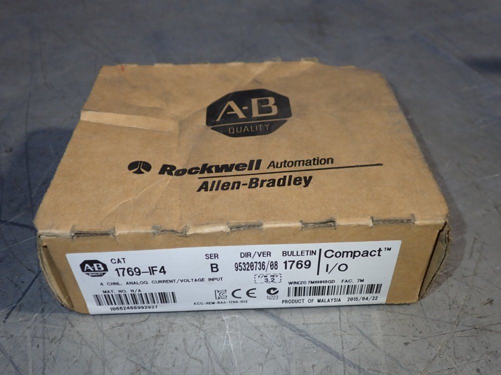 Allen Bradley Analog Current/voltage Input - 1769-if4