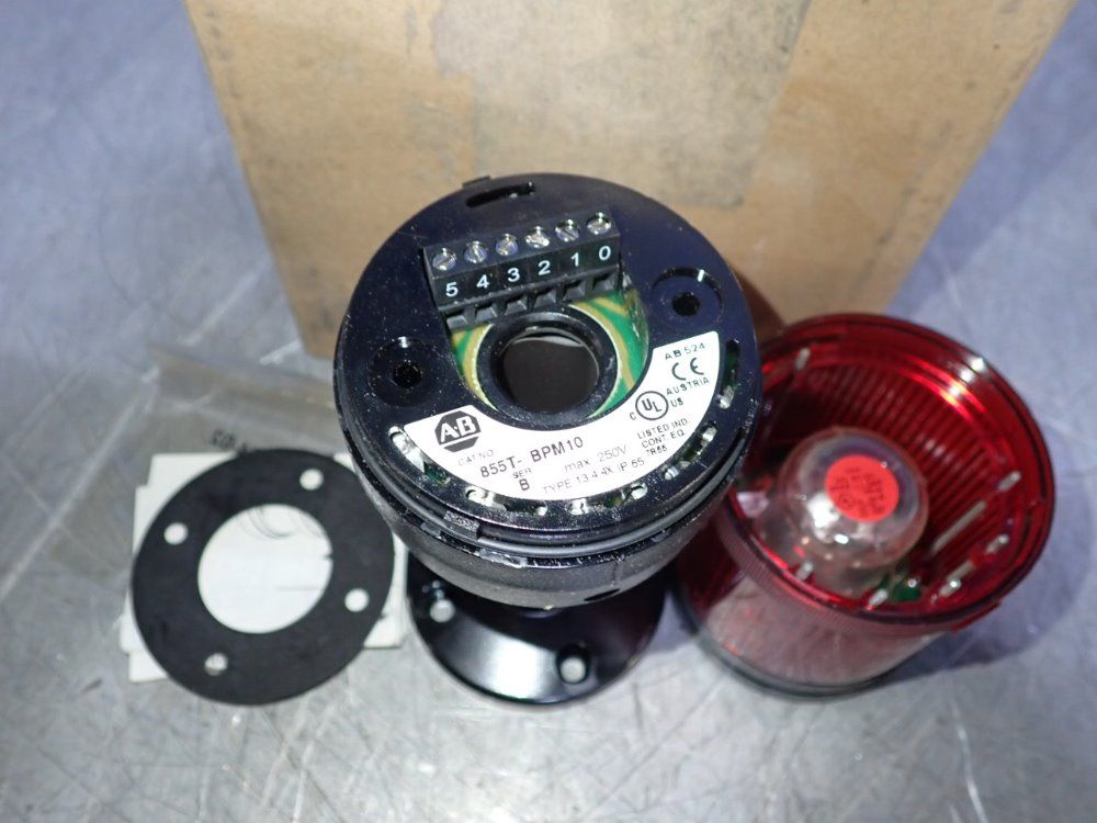 Allen Bradley Tower Light Stack Assembly - 855tp-b24y4