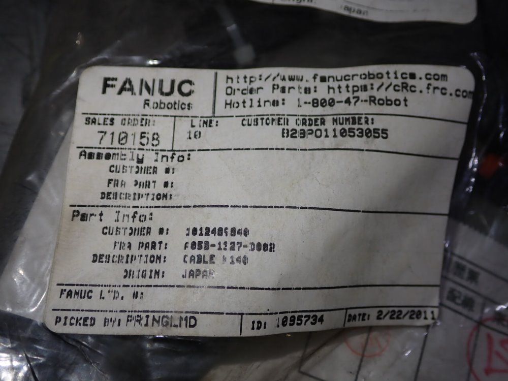 Fanuc Electrical Cable - A05b-1327-d002