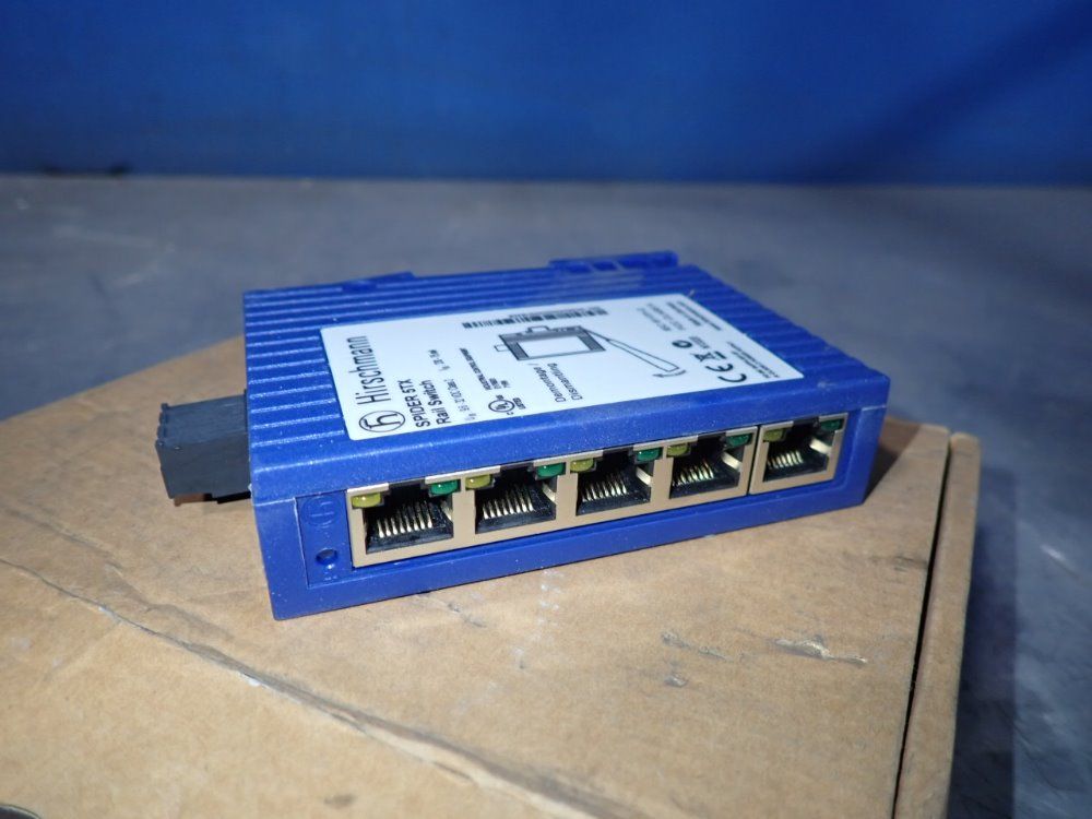 Hirschmann Rail Switch - Spider 5tx