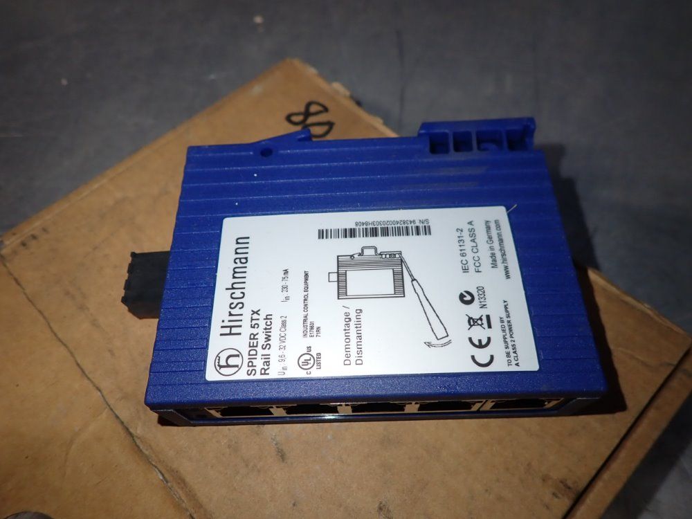 Hirschmann Rail Switch - Spider 5tx