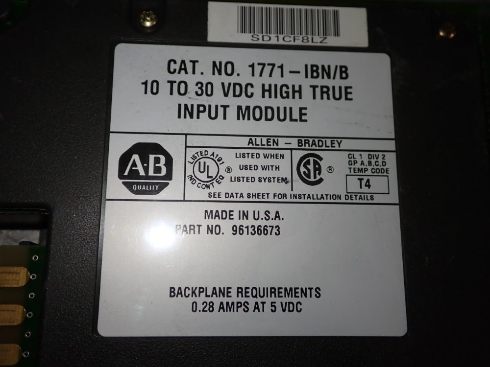 Allen Bradley Drive - 1771-ibn/b