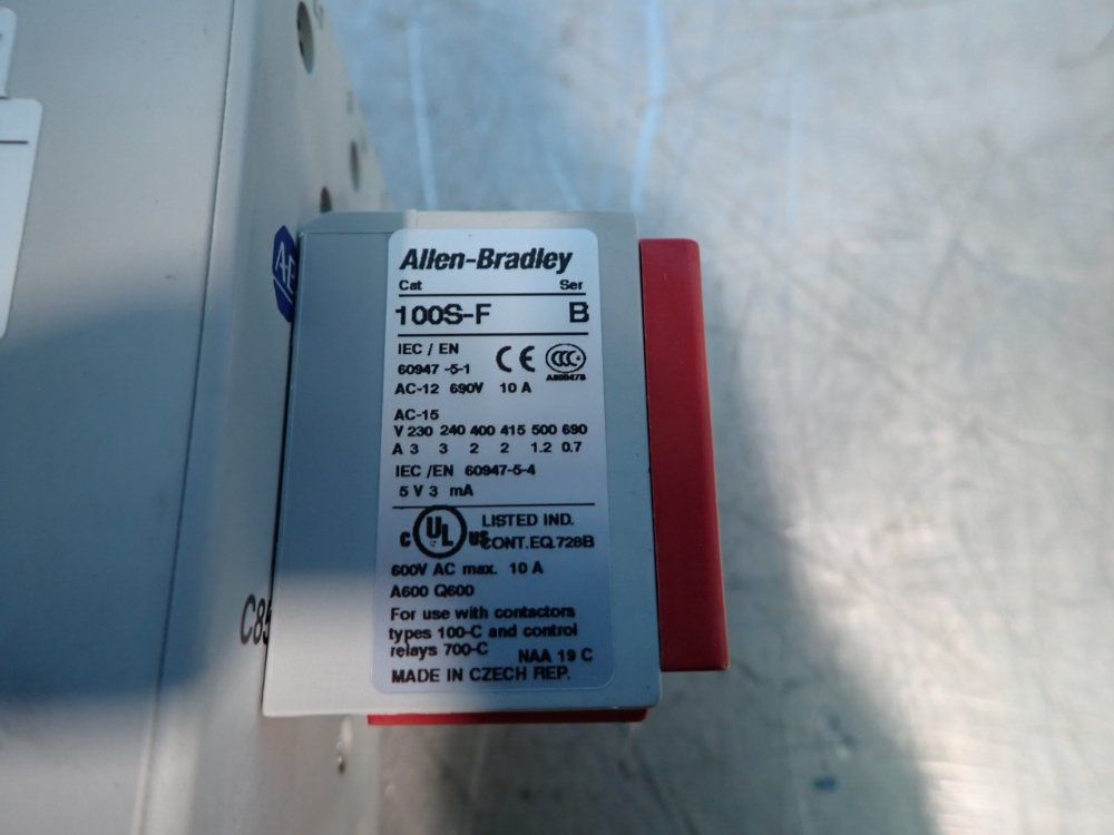 Allen Bradley Safety Contactor - 100s-c85dj14bc