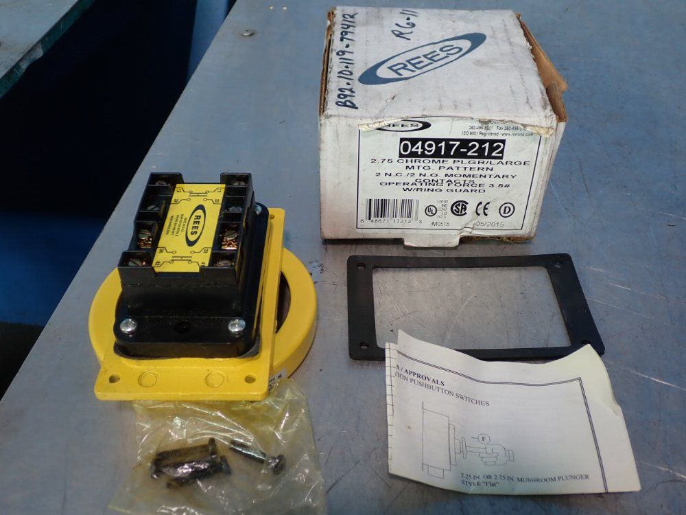 Rees Chrome Plunger Switch - 04917-212